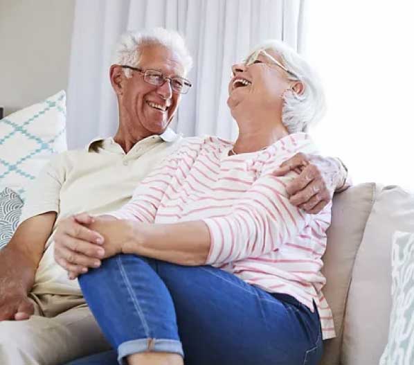 elderly people happy hiring Inspire Homes as their aging in Place Home Builder