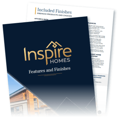 booklet from inspire homes about built to last homes