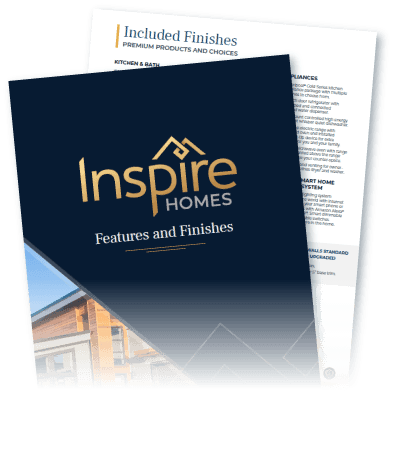 booklet from inspire homes about built to last homes