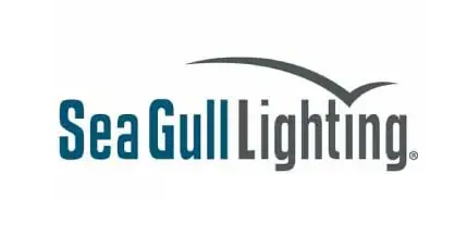 Sea Gull Lighting company logo design illustration