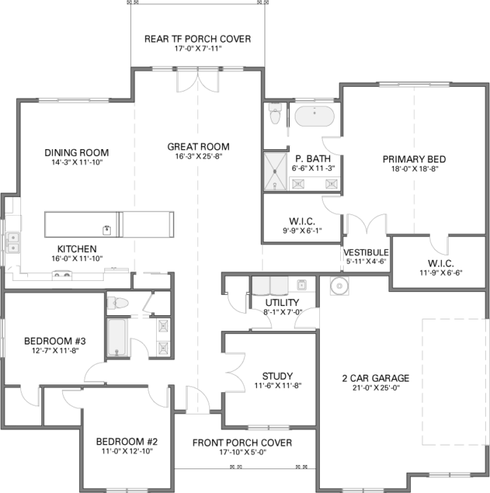 Red Oak 2375 Floor Plan - Inspire Homes
