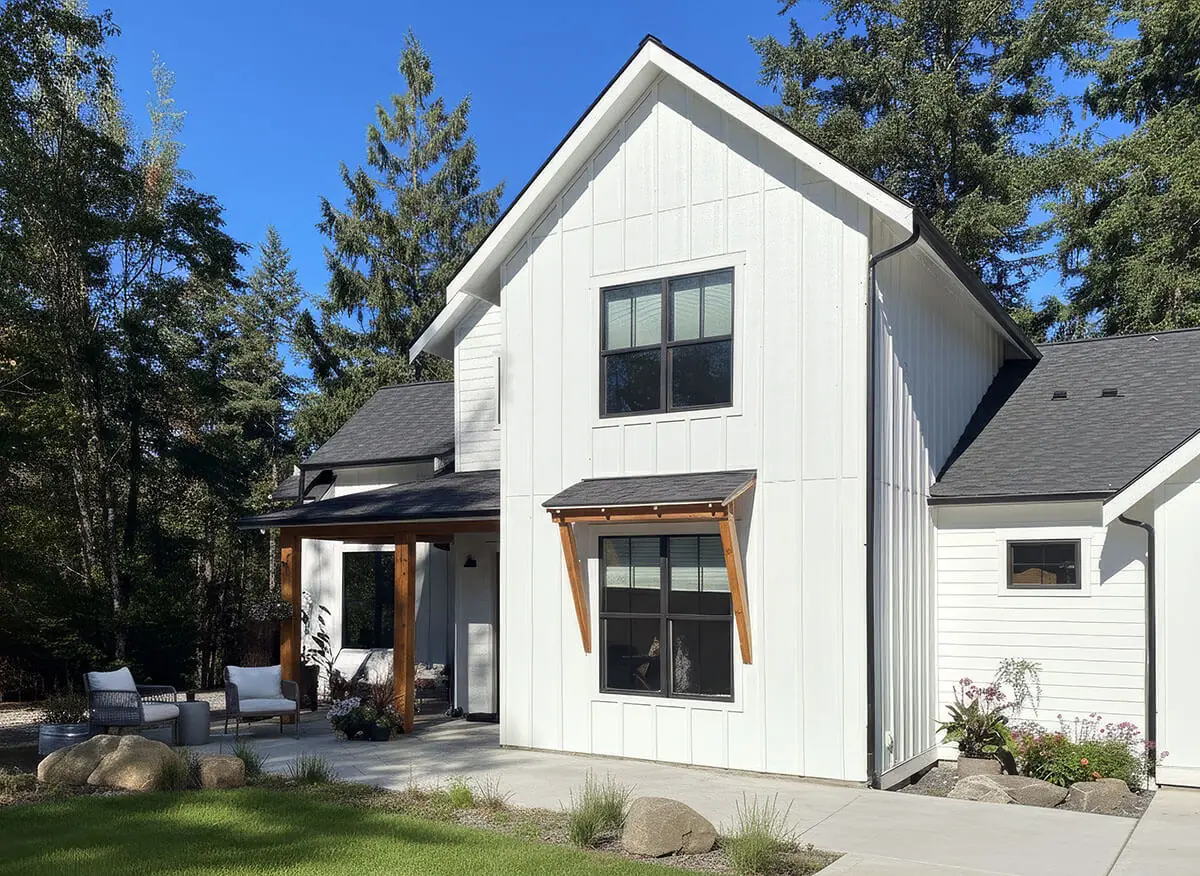 Willow House Exterior Closeup - Inspire Homes